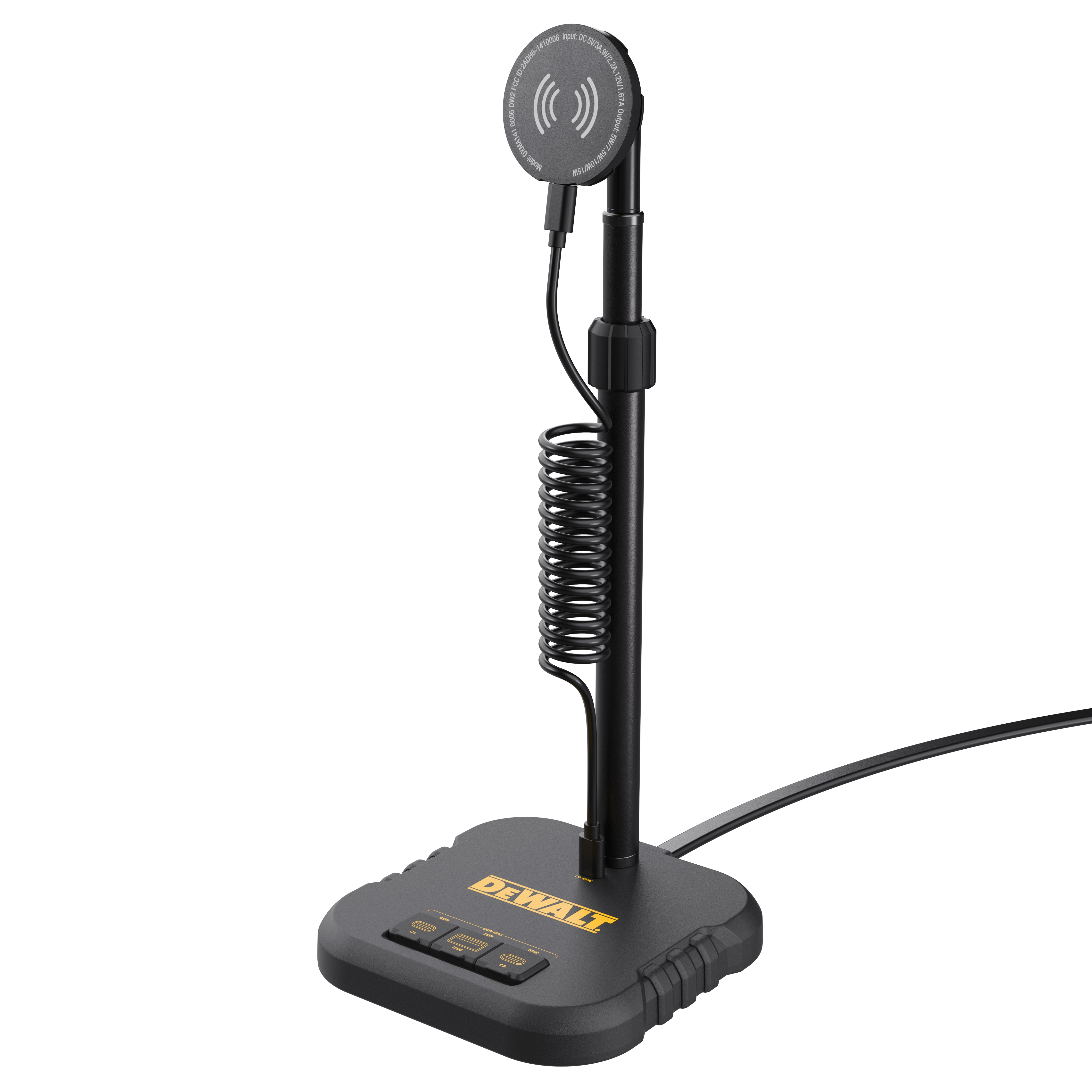 Workbench Power Stand with Wireless Charger